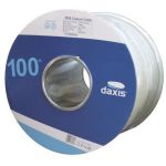 Daxis Cabo Coaxial Rg6 100m White