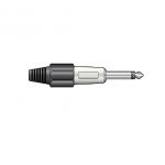Qtx Ficha Jack 6.3Mm Metalica C/banda Id e Protetor