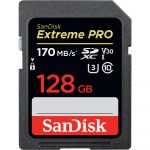SanDisk 128GB SDXC Extreme Pro V30 UHS-1 Class 10 170MB/s - SDSDXXY-128G-GN4IN
