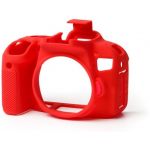 easyCover Capa Protectora de Silicone para Canon 800D Red
