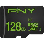 PNY 128GB Micro SDXC UHS-I Class 10 - SDU128HIGPER-1-EF