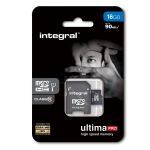 Integral 16GB Micro SDHC Ultima Pro Class 10 + Adaptador SD - INMSDH161090U1