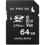 AngelBird 64GB SDXC AV PRO UHS-II V60 Class 10 - AVP064SDV60