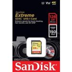 SanDisk 128GB SDHC Extreme 150MB V30 U3 - SDSDXV5-128G-GNCIN
