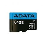 ADATA 64GB Micro SDXC UHS-I A1 Class 10 Premier + Adaptador SD - AUSDX64GUICL10A1-RA1