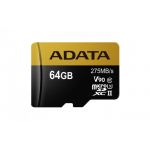 ADATA 64GB Micro SDXC UHS-II U3 Premier One + Adaptador SD - AUSDX64GUII3CL10-CA1