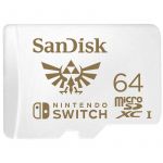 SanDisk 64GB Micro SDXC Nintendo U3 UHS-I - SDSQXAT-064G-GNCZN