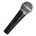 Shure SM58S Microfone Dinâmico Cardióide para Voz com Interruptor