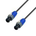 Adam Hall Cables K5 S225 Ss 1000 - Speaker Cable 2 X 2.5 mm² Neutrik Speakon 2-pole To Speakon 2-pole 10 M