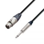 Adam Hall Cables K5 Mfp 1000 - Microphone Cable Neutrik Xlr Female To 6.3 mm Jack Mono 10 M