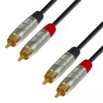 Adam Hall Cables K4 Tcc 0300 - Audio Cable 2 X Rca Male To 2 X Rca Male 3 M