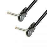 Adam Hall Cables K 4 Irr 0050 Fl - Instrument Cable With 6.35 mm Flat Plugs, Mono 50 cm