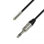 Adam Hall Cables K4 Byv 0600 - Headphone Extension 3.5 mm Jack Stereo To 6.3 mm Jack Stereo 6 M