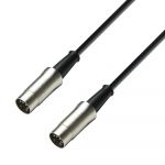 Adam Hall Cables K3 Midi 0300 Blk-5 - Midi Cable 3 M Black 5-pole