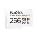 SanDisk 256GB Micro SDXC High Endurance UHS-I U3 V30 Class 10