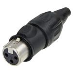 Neutrik NC3FX-TOP - 3-Pol XLR Cable Connector female, Outdoor Protected (TOP)