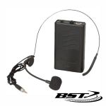 BST Microfone Headset Sem Fios para NOMAD8UHF e NOMAD12UHF Black