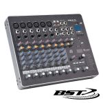 Bst Mesa Mistura Pro 6 Canais Mono 1 Stereo Phantom MP3 usb - LAB8DSP