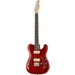 Harley Benton Guitarra Eléctrica TE-90QM Trans Red
