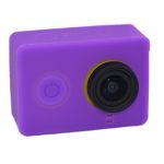 Capa Silicone Yi Action Lilas