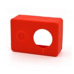 Capa Silicone Yi Action Red