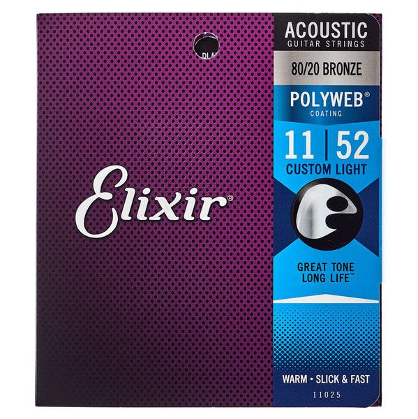 Elixir Polyweb Custom Light Acoustic Compara Pre Os