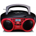 Lenco Radio CD SCD-501 Red/Black