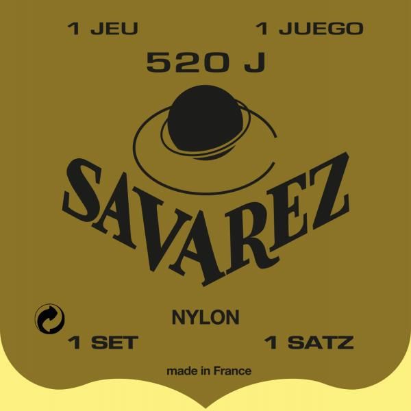D'Addario Jogo de Cordas 520J para Guitarra Clássica