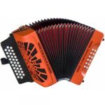 Hohner El Rey Del Vallenato Orange Fa/La#/Re#