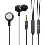 Cool Auriculares 3,5 mm Basic Stereo Micro Black