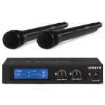 Vonyx Central 2 Microfones Mão Vhf 2 Canais S/ Fios (WM522) - 179.232