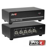 ProK Electronics Distribuidor Video Bnc 1 Entrada 4 Saídas