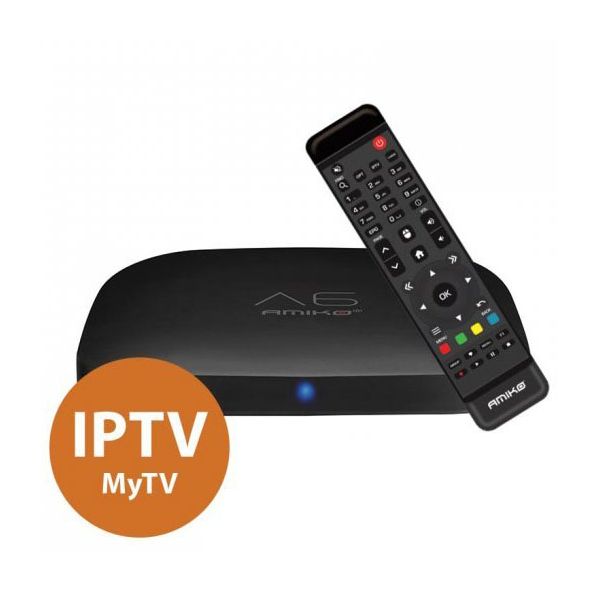 Boîte IPTV Amiko A6N – Médiakoning