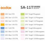 Godox Pack de Gelatina SA-11T - D171621