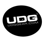Gira-Discos UDG Slipmat Set Black / White
