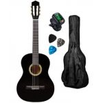 GEMMA Pack Guitarra Clássica P C Standard Black 4/4