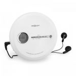 Oneconcept Cdc 100 MP3 Discman Tocador de Cd Antichoque Esp Micro-usb White