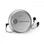 Oneconcept Cdc 100 MP3 Discman Tocador de Cd Antichoque Esp Micro-usb Prata