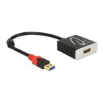 Adaptador USB 3.0 para HDMI 62736 20 cm Preto