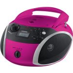 Grundig Radio Cd Grb 3000 Bluetooth Pink/silver - GPR1120