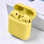 Auriculares Bluetooth InPods 12 + Caixa de Carregamento Yellow