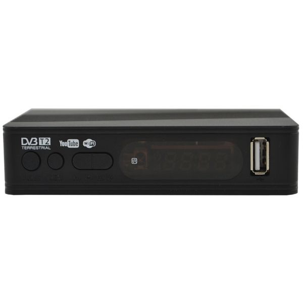 Receptor Mini TDT HD DVBT-2 com Display/Botões Frontais - MINI-TDT