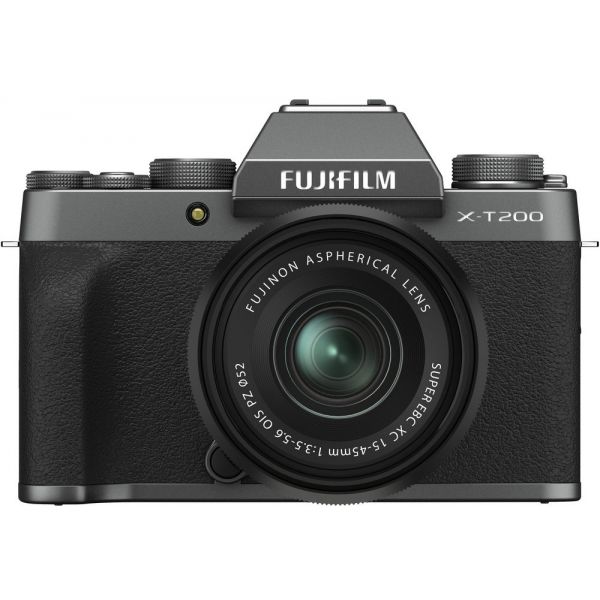 Fujifilm X-T200 + XC 15-45mm F3.5-5.6 OIS PZ Dark Silver | KuantoKusta