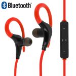Avizar Auriculares Sport Bluetooth Botões multifunção + Micro - Vermelho - Q10-RD