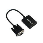Approx Adaptador VGA para HDMI com Áudio APPC25 3,5 mm Micro USB 20 cm 720p/1080i/1080p - S0203172