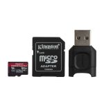 Kingston 64Gb MicroSD Class10 (U3) 4K React Plus + Adaptador - MLPMR2/64GB