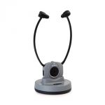 Auna Stereoskop Auriculares InEar Sem Fio 20m 2,4GHz TV/HiFi/CD/MP3 Bateria Cinzento