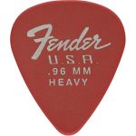 Fender Pack 12Palhetas 351Shape,DuraTone .96, Fiesta Red