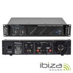 Ibiza Amplificador Áudio 19" 2X480W Branco - AMP600 MK2