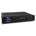 Power Dynamics Amplificador 240W RMS (100V) 6 Canais 4 Zonas c/ MP3/USB/BLUETOOTH (PRM240) - 952.154
